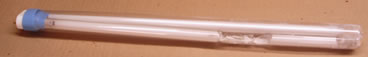 broken compact fluorescent lamp